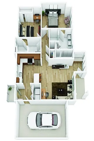 Floor plan 2 Garage