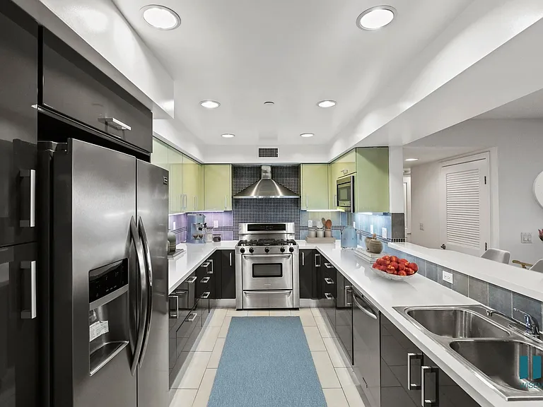 Full-Size Kitchen with Energy-Effcient Appliances and Ample Cabinet Storage