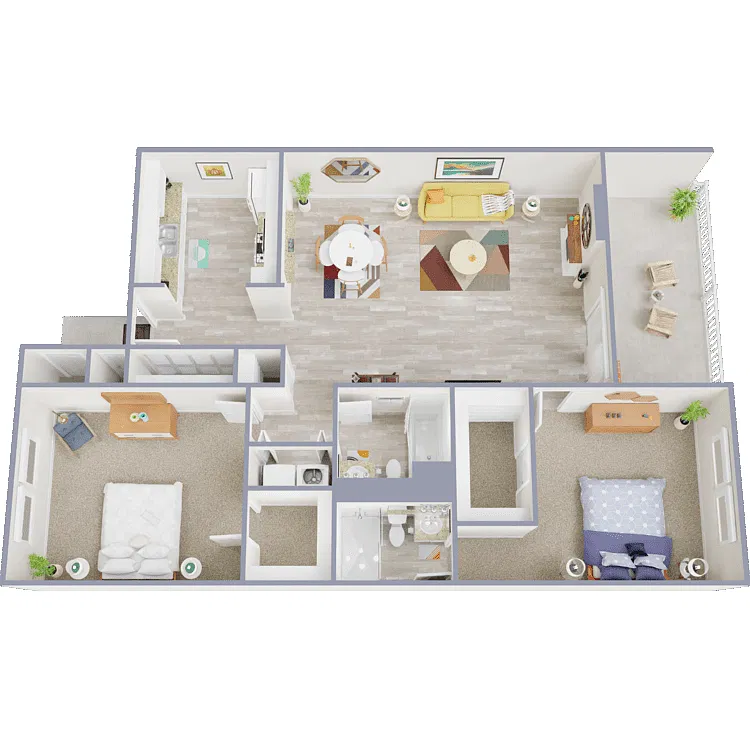 Floor plan Serenity