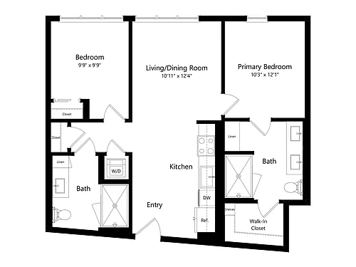 Floor plan B13