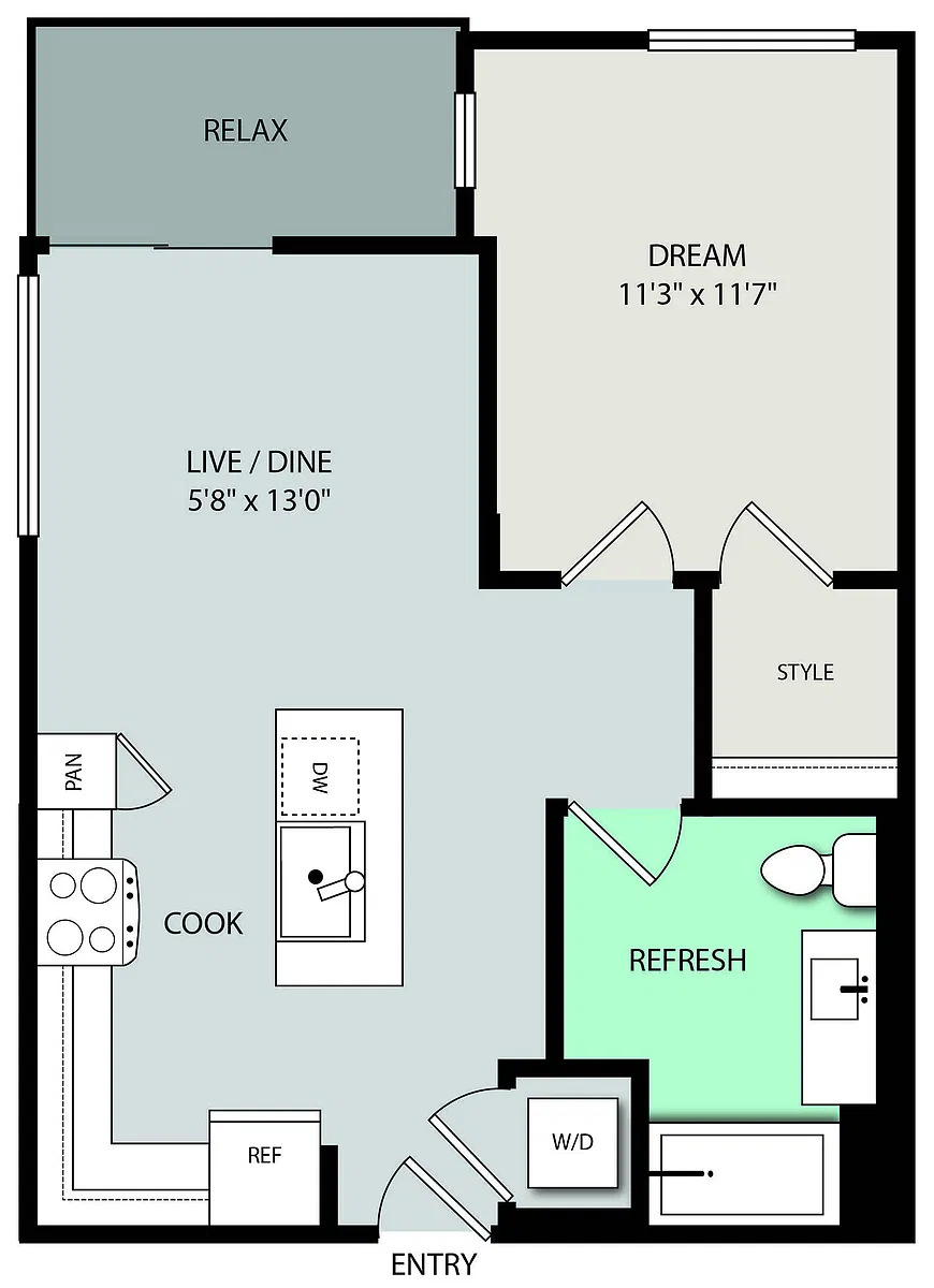 Floor plan B2