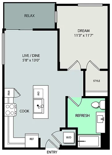 Floor plan B2