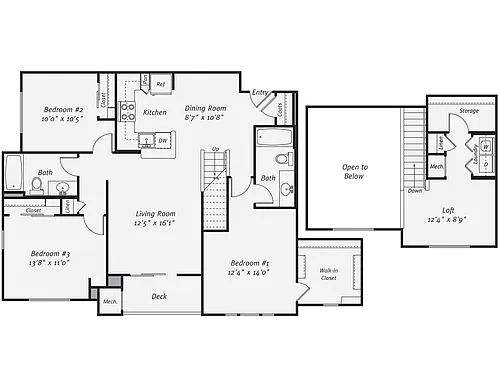 Floor plan C2L