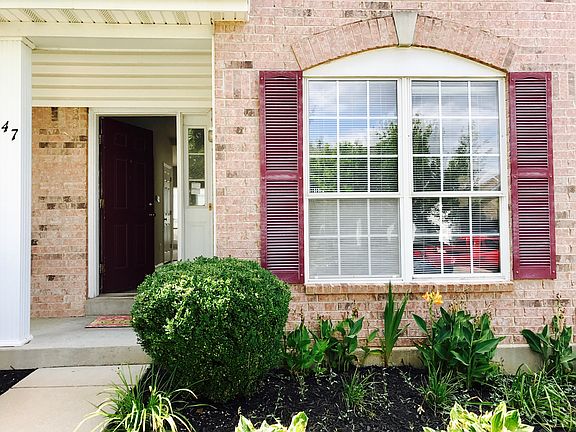 Brick home front