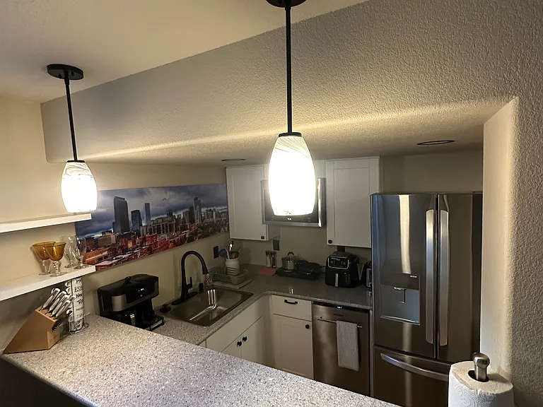 Basement Apartment, Kitchenette