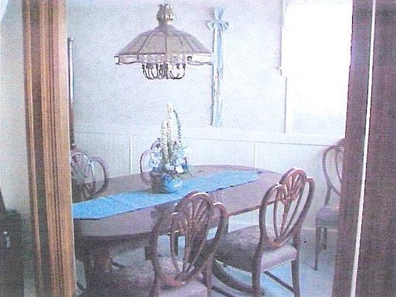 Formal dining room/bedroom