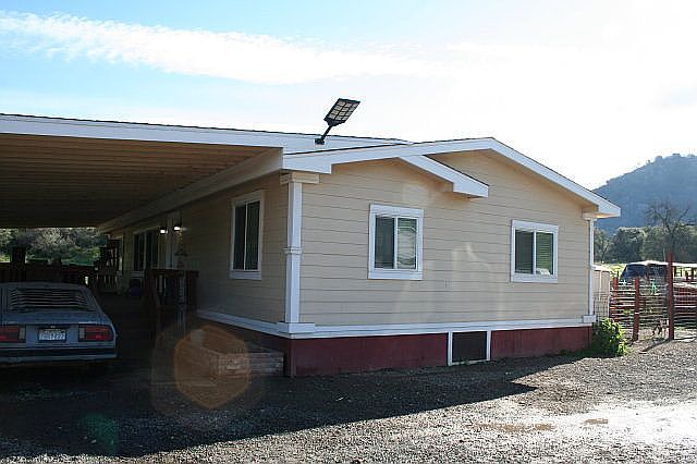 Front side of the house