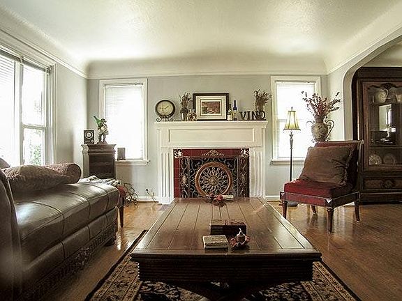 Living Room with sample furniture