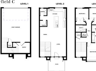 Mayfield C Plan, Cottonwood Creek Townhomes, Murray, UT 84107