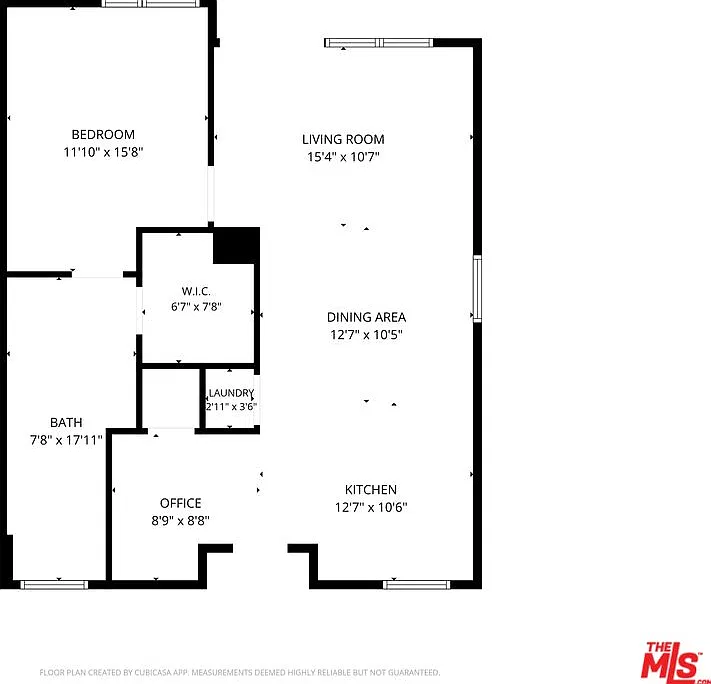 1 bed, 1.0 bath, 870 sqft, $3,399 — Photo 3