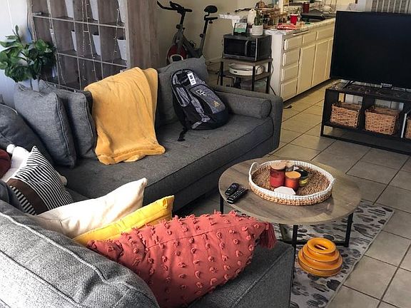 Spacious and bright.