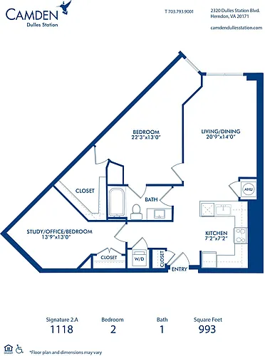 Floor plan Signature 2.A