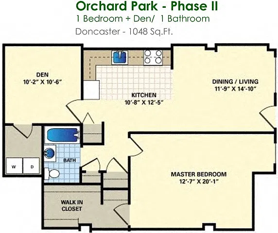 Floor plan Doncaster (1/1)
