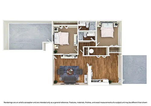 Floor plan Carol Ann B2