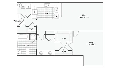 Floor plan A131