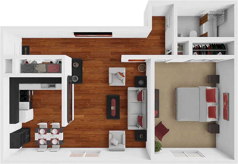 Floor plan The Birchwood
