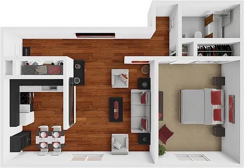 Floor plan The Birchwood
