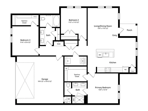 Floor plan C1