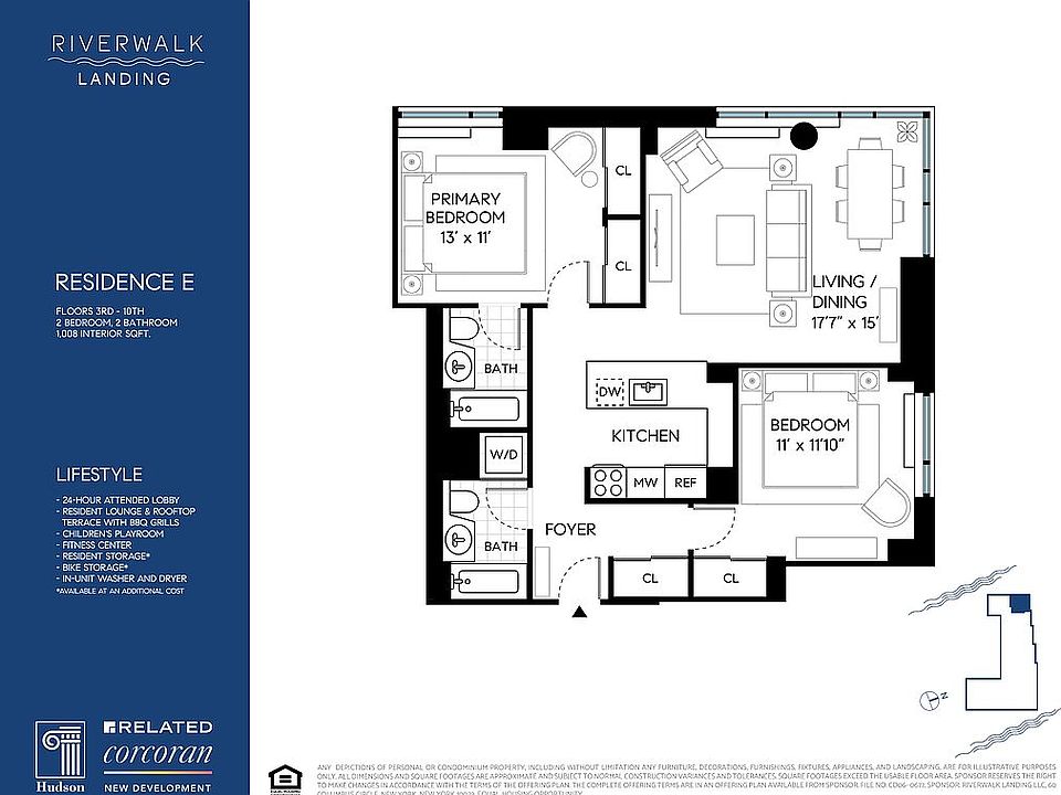 2nd image of 425 Main St APT 10E