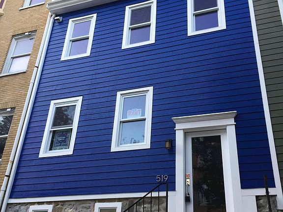 519 Ferry Street #2 Front of building, Dedicated entrance to Apt