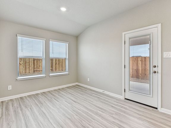 Enjoy the natural lighting in the dining room.