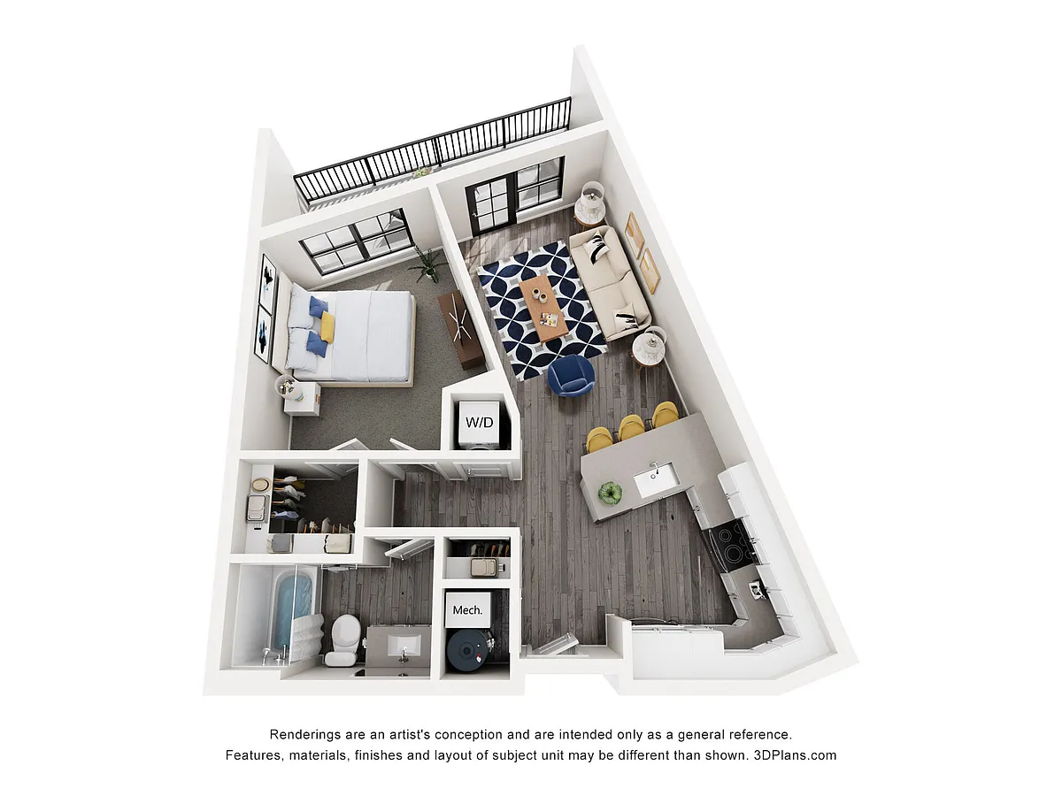 Floor plan Anchor Bay - A2.A