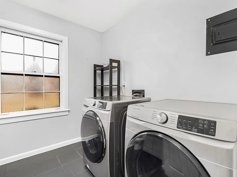 Washer and dryer in unit