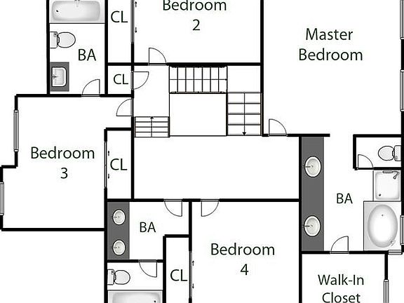 Floorplan Upper