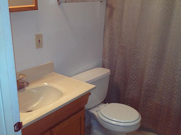 Bathroom with shower and tub