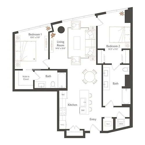 Floor plan B2