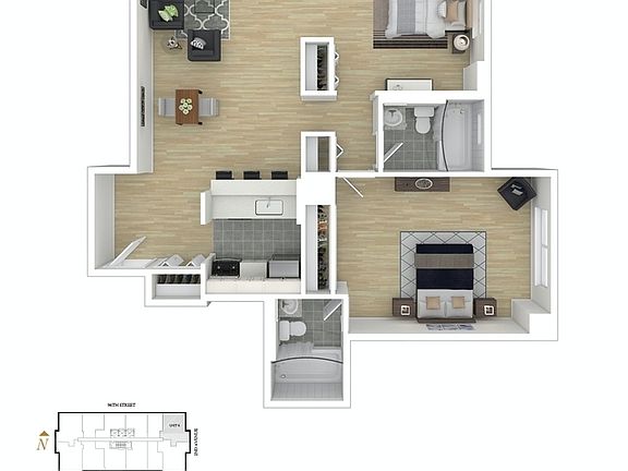 3rd image of 225 E 95th St #C2k