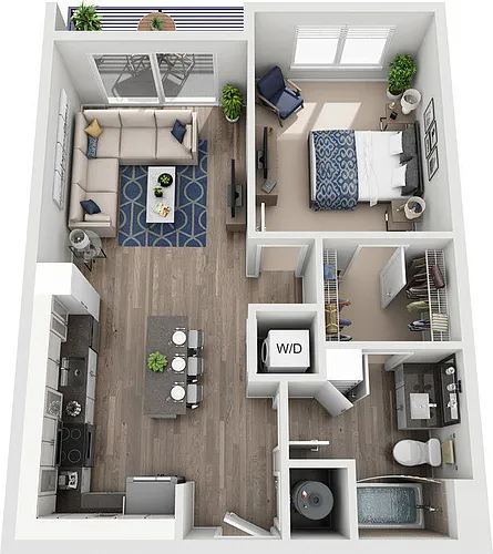 Floor plan A1f