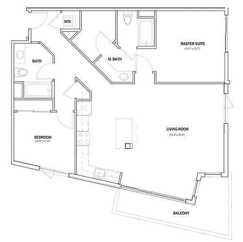 Floor plan 2B