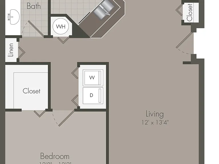 Alden | 1 Bedroom | 1 Bath | 843 SF Alden | 1 Bedroom | 1 Bath | 843 SF