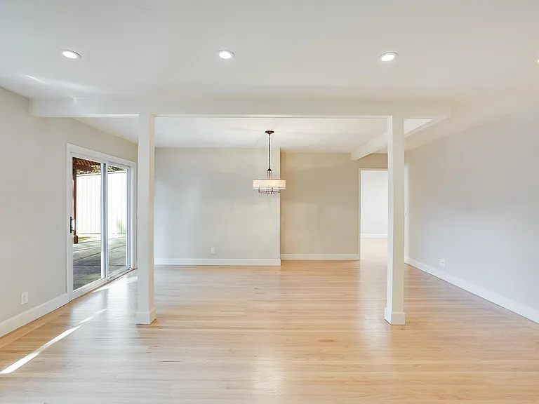Living Room, looking into Dining Room