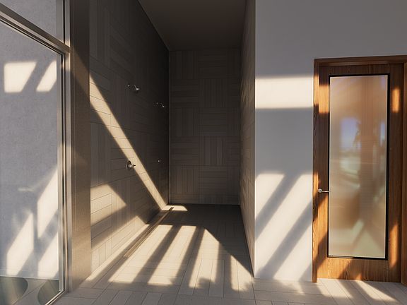 Rooftop Amenities 2 outdoor showers, dry sauna and fitness center