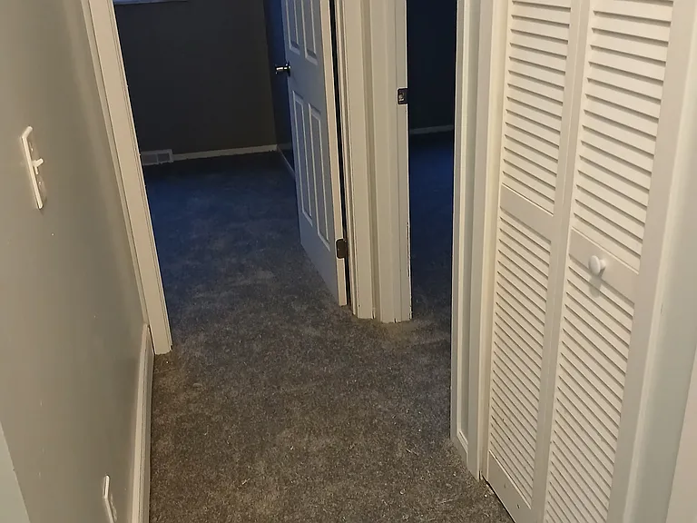 Brand new carpet upstairs