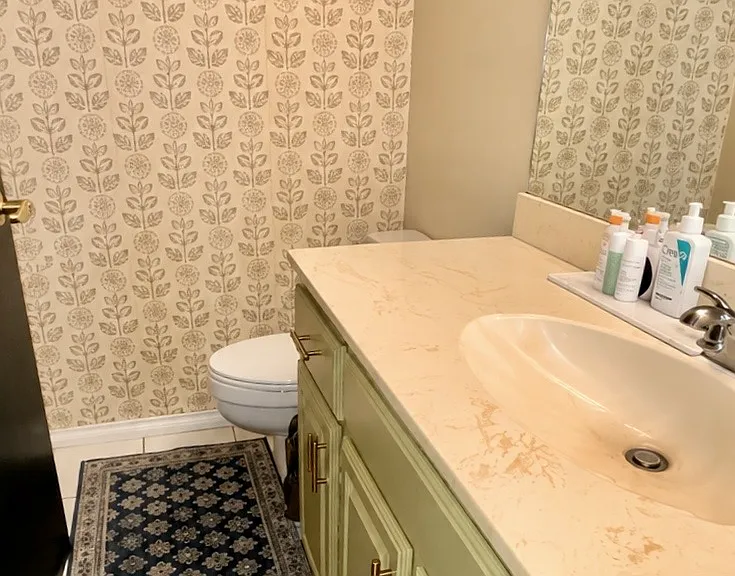 Downstairs full bath (with walk-in shower)