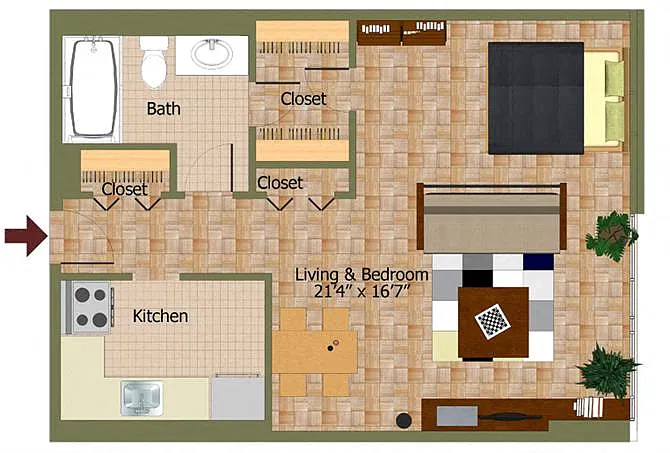 Floor plan A-2