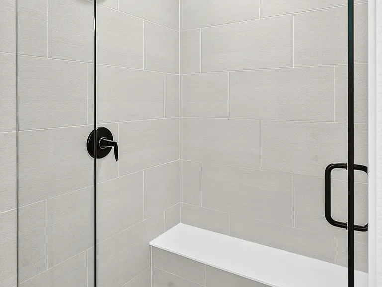 Owner suite shower