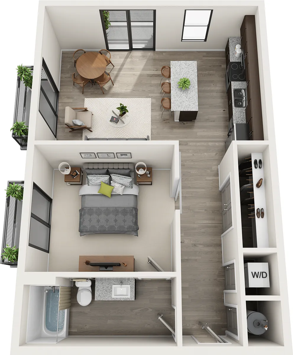 Floor plan Rollins