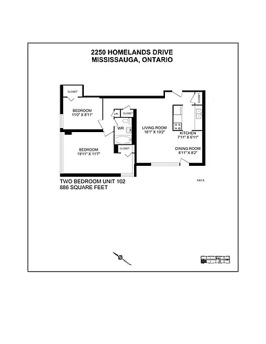Floor plan 0110-H