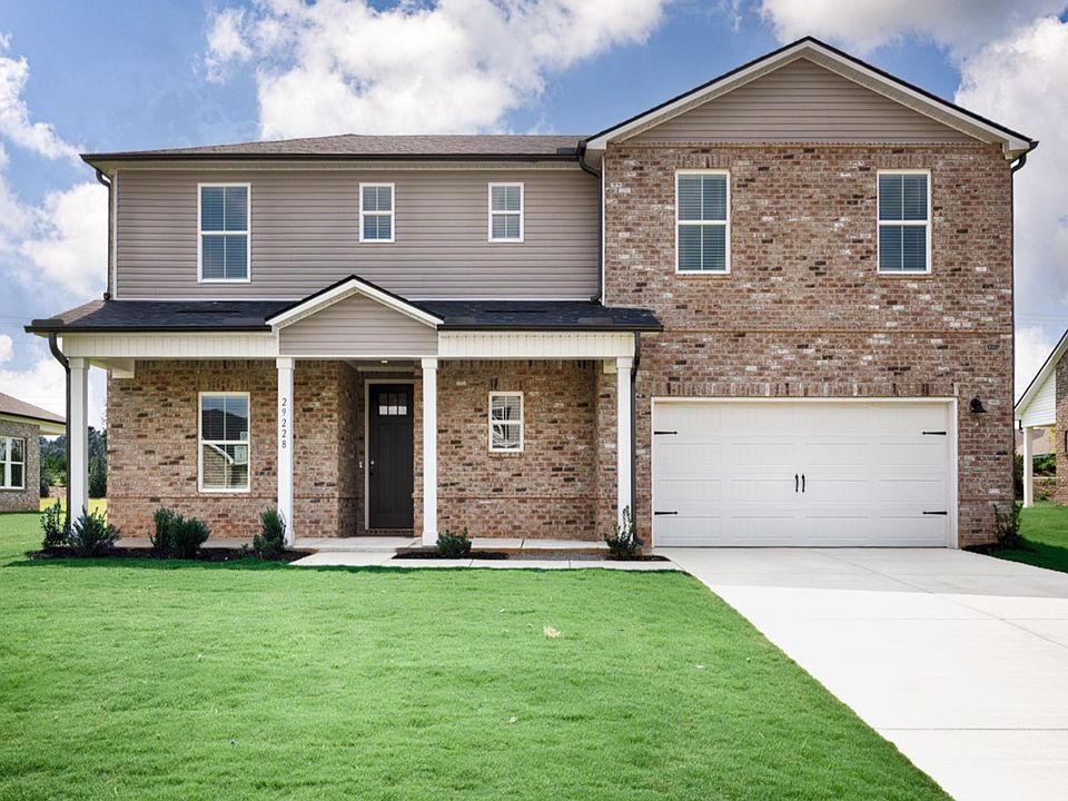 The Sheridan floorplan with Elevation C modeled at Heritage Estates.