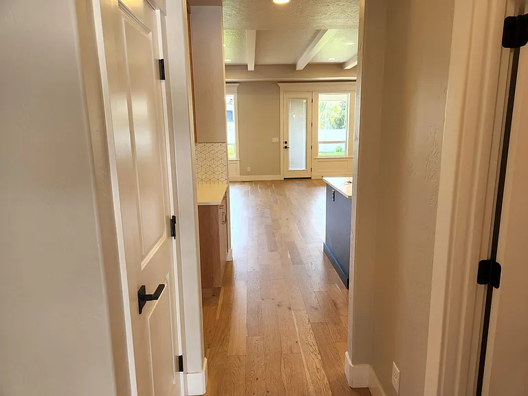 Door from garage into kitchen