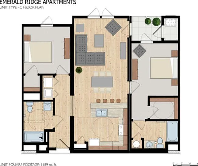 Emerald Ridge Apartments & Townhomes — Photo 47