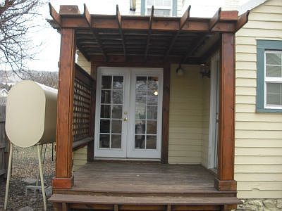 Back Covered Porch