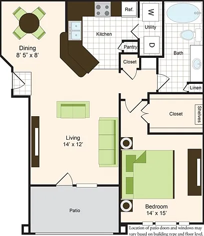 A | 1x1 | 801 sq ft A | 1x1 | 801 sq ft