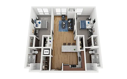 Floor plan B7