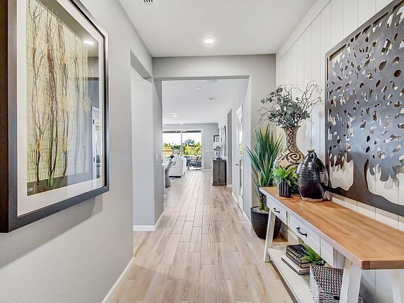 Inviting foyer