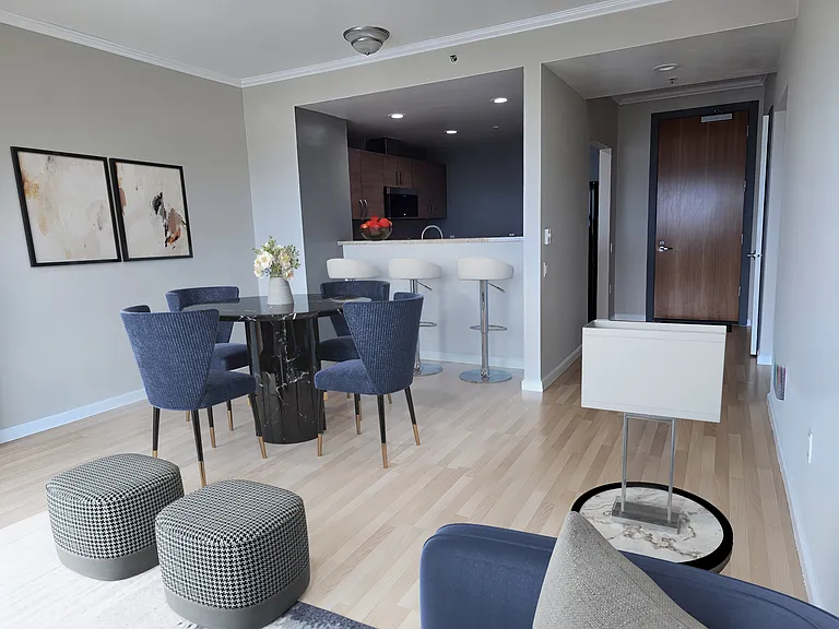 Living/Dining Area - Virtual Staging